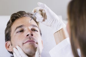 Man Getting Botox
